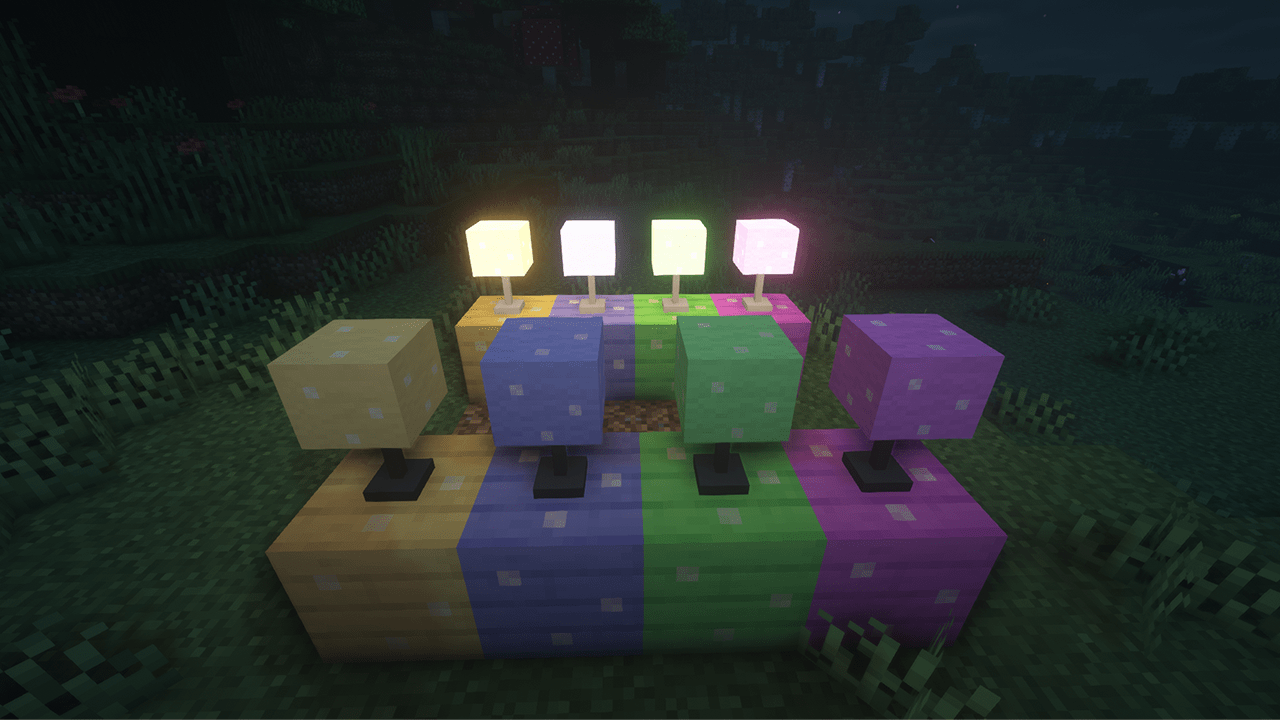 Glowing Mushrooms MCreator
